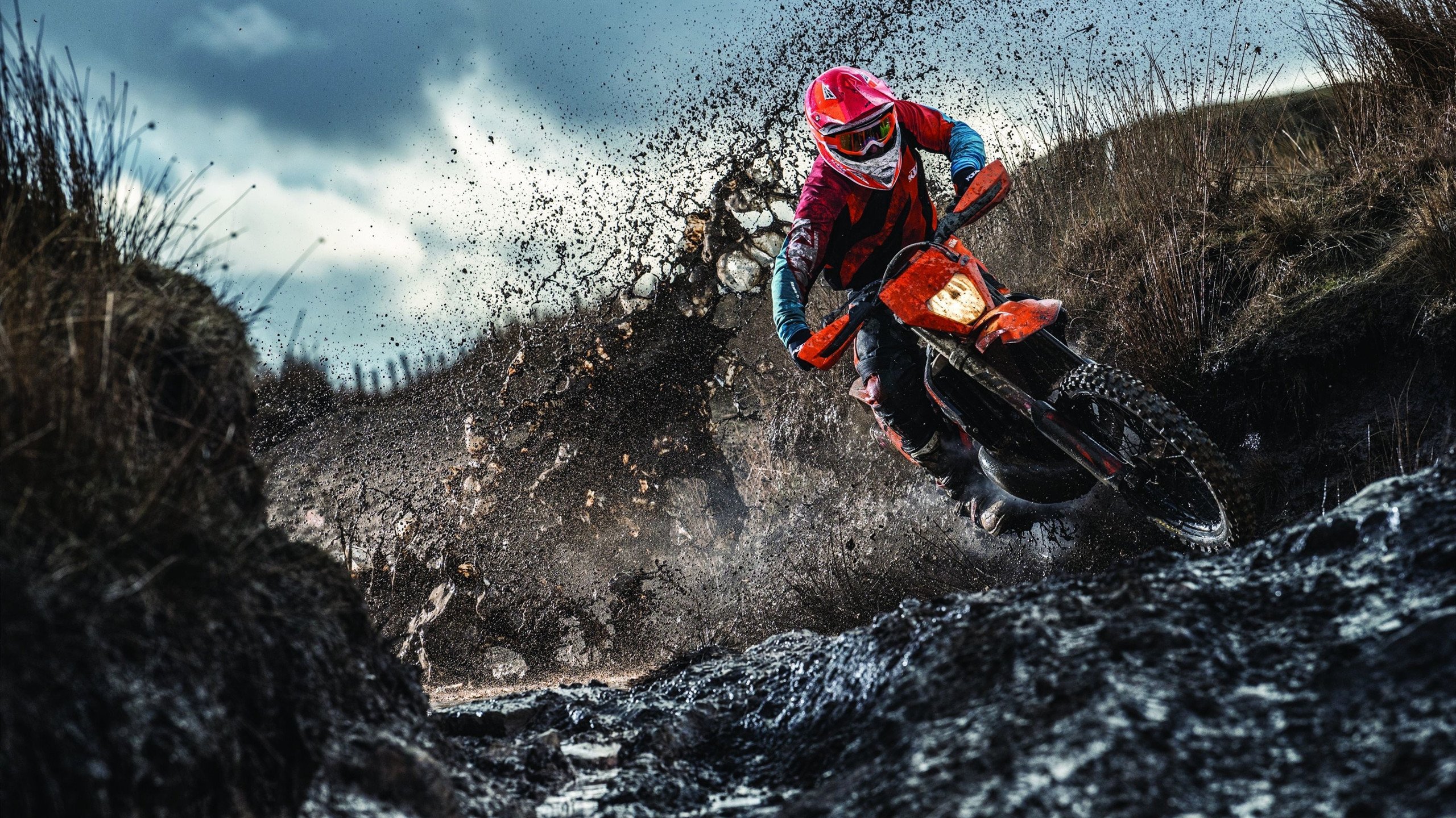 英国WRC站：湿滑山路考验车手极限